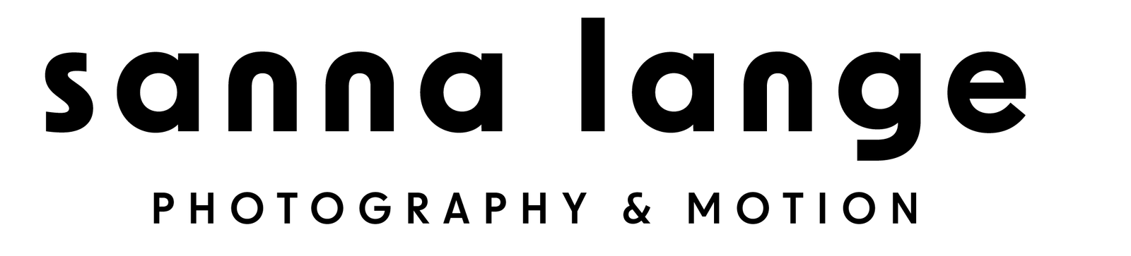 logo sanna lange fotograf